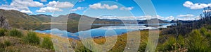 Reflections on Lake Pedder, Tasmania, Australia