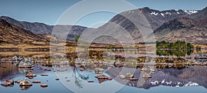 Reflections in lochan na h-achlaise