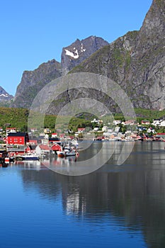 Reflections of Reine in Lofoten