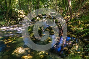 Reflections in the river Pedras photo