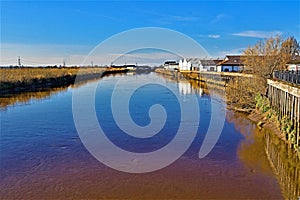 Reflections on the Riverside, in Gainsborough, Lincolnshire.