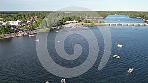 Reflections of Serenity on Minocqua Lake