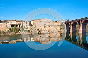 Reflections on the Tarn in Albi