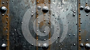 reflective metal effect