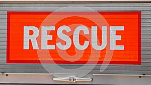 Reflective Rescue Sign