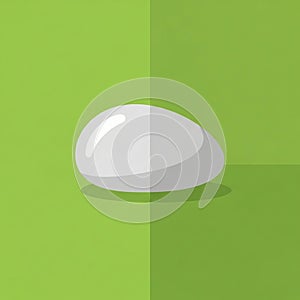 And reflective surface of the object add depth to the minimalist