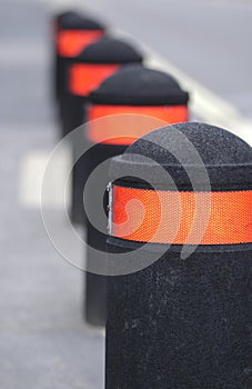 Reflective Traffic Bollards photo