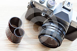 Reflex analogue camera