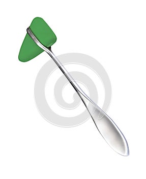 Reflex hammer isolated on white