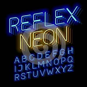 Reflex Neon font