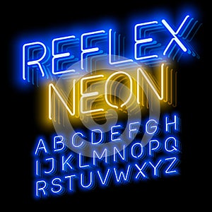 Reflex Neon font