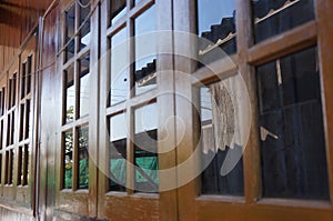 Reflex on windows in Chiangmai