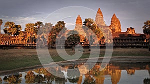 Reflexes of Angkor Wat Cambodia