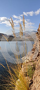 Reflextion of the sky in the valley