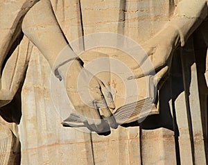 Reformation wall in Geneva, Switzerland.