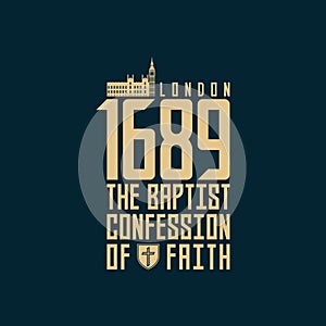 Reformed christian art. The 1689 Baptist Confession of Faith