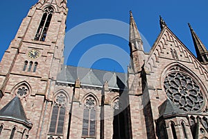 reformed church (st paul church) - strasbourg - france