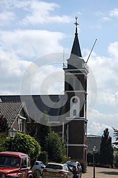 reformed church in the village of Zegveld in the province Utrecht