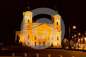 Reformed Great Church in Debrecen, Hungary photo