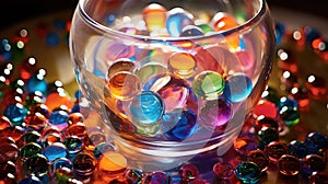 refract effect glass