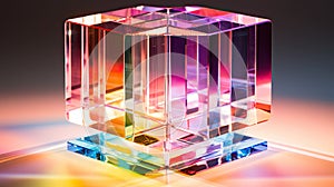 refraction light hexagon