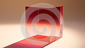 refraction light red gradient