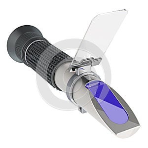 Refractometer. 3D rendering