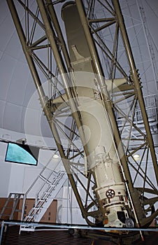 28 Inch Refractor Telescope at the Royal Observatory. Greenwich, London, England