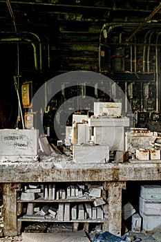 Refractory Industrial Molds - Abandoned New Castle Refractories, New Castle, Pennsylvania