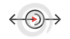 Refresh Cycle Arrows Loop Update Process Vector, vector design Generative AI