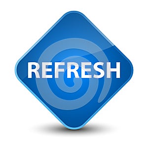 Refresh elegant blue diamond button