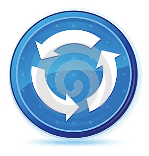 Refresh icon midnight blue prime round button