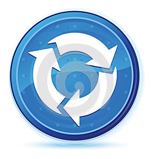 Refresh icon midnight blue prime round button