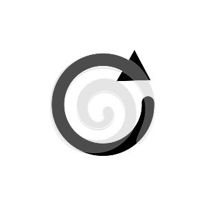 Refresh icon . Reload icon vector. Update icon