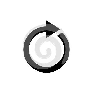 Refresh icon . Reload icon vector. Update icon