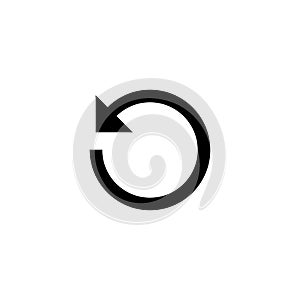 Refresh icon. Web update sign