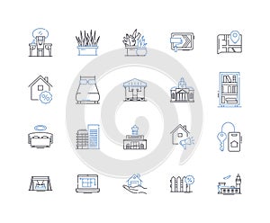 Refresh line icons collection. Rejuvenate, Reawaken, Energize, Renew, Revitalize, Invigorate, Stimulate vector and photo