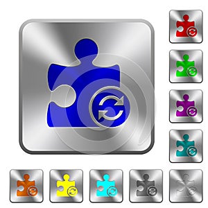 Refresh plugin rounded square steel buttons photo