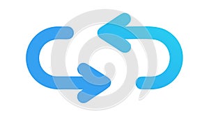 Refresh or Reload Arrows for Cycle Action Vector, vector design Generative AI