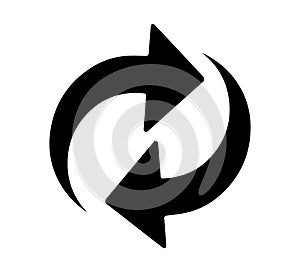 Refresh Reload Circular Arrow Vector Icon common icon