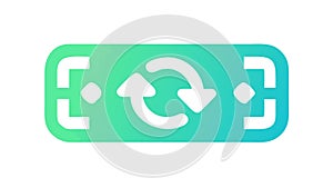 Refresh or Reload Icon for Digital Content & System Updates, vector design Generative AI
