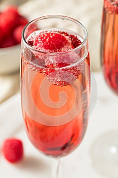 Refreshing Alcoholic Kir Royale