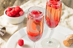 Refreshing Alcoholic Kir Royale