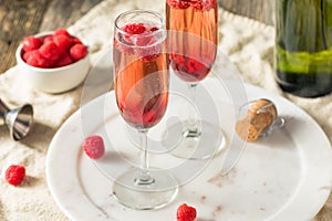 Refreshing Alcoholic Kir Royale