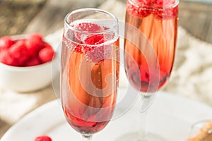 Refreshing Alcoholic Kir Royale