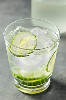 Refreshing Boozy Cucumber Shochu Cocktail