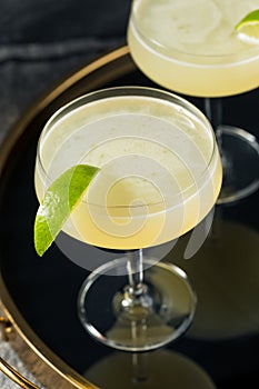 Refreshing Boozy Gin Gimlet Cocktail