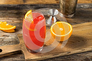 Refreshing Boozy Southern Alabama Slammer Cocktail