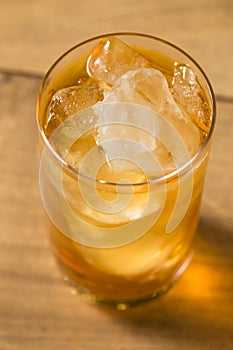 Refreshing Cold Ginger Beer Drink