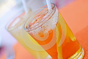 Refreshing Cold Juice Drinks